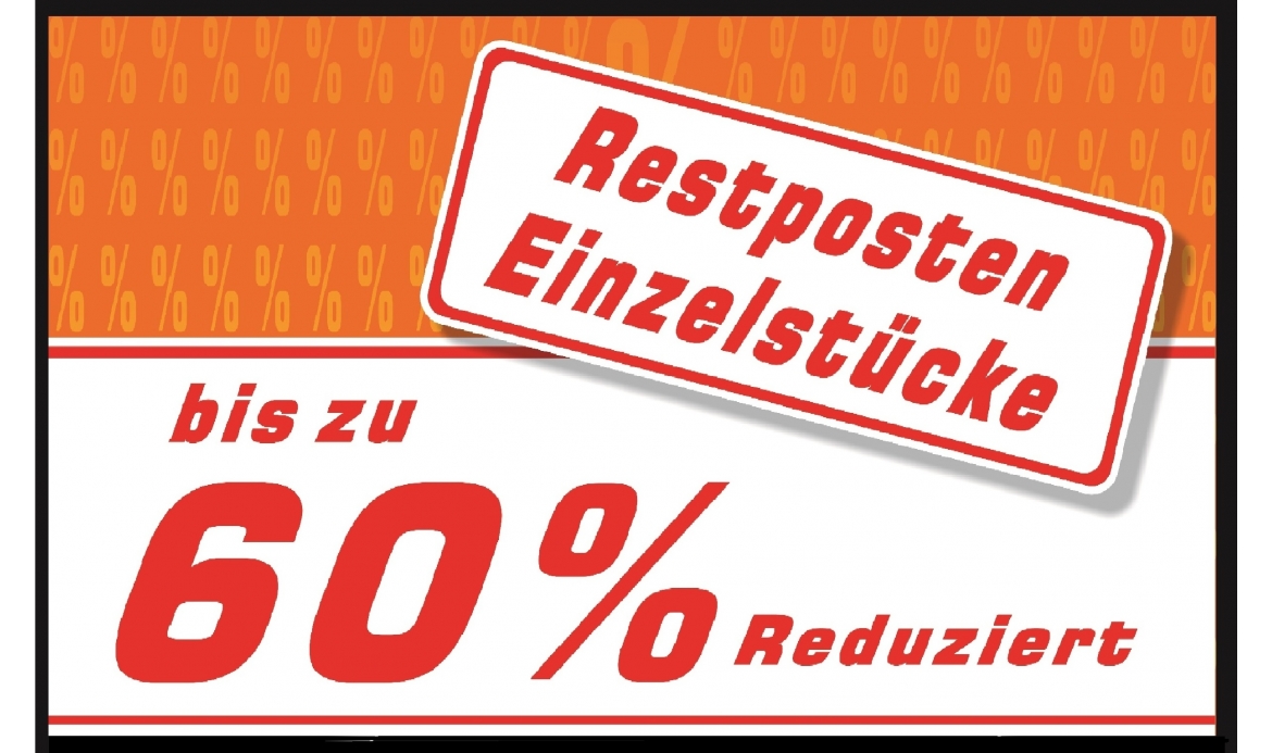 Wir brauchen Platz für die neue Ware! 